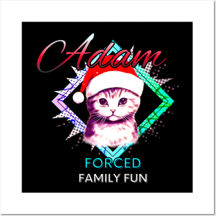 Adam - Custom name gift - Christmas Posters and Art